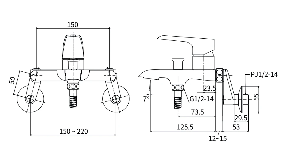 Sen tắm nóng lạnh AM 7000