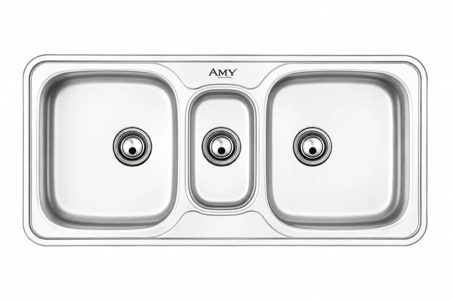 Chậu rửa 3 hố dương vành AM 106D