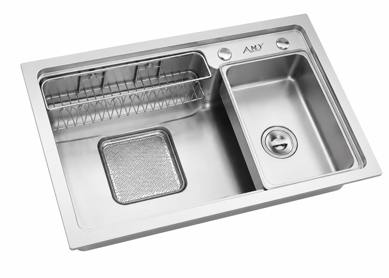 Chậu rửa 1 hố đại dương vành AM 7546