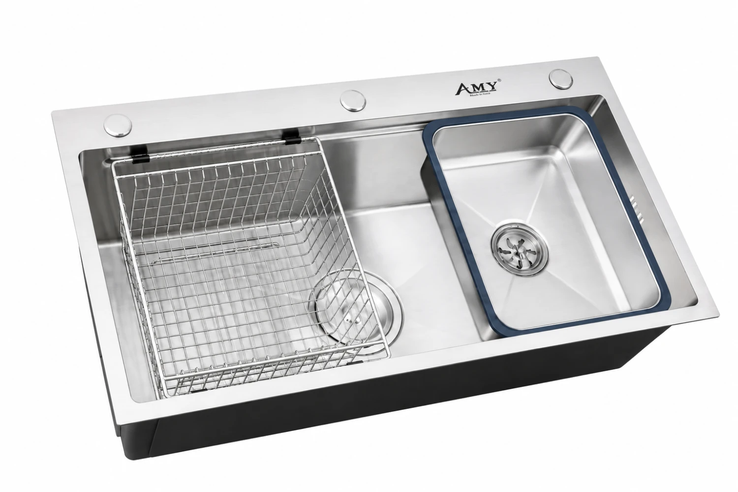 Chậu rửa 1 hố Inox AM 8245