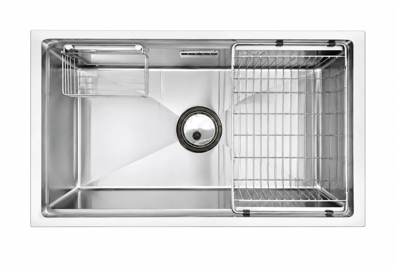 Chậu rửa Inox 1 hố đại AM 8270A