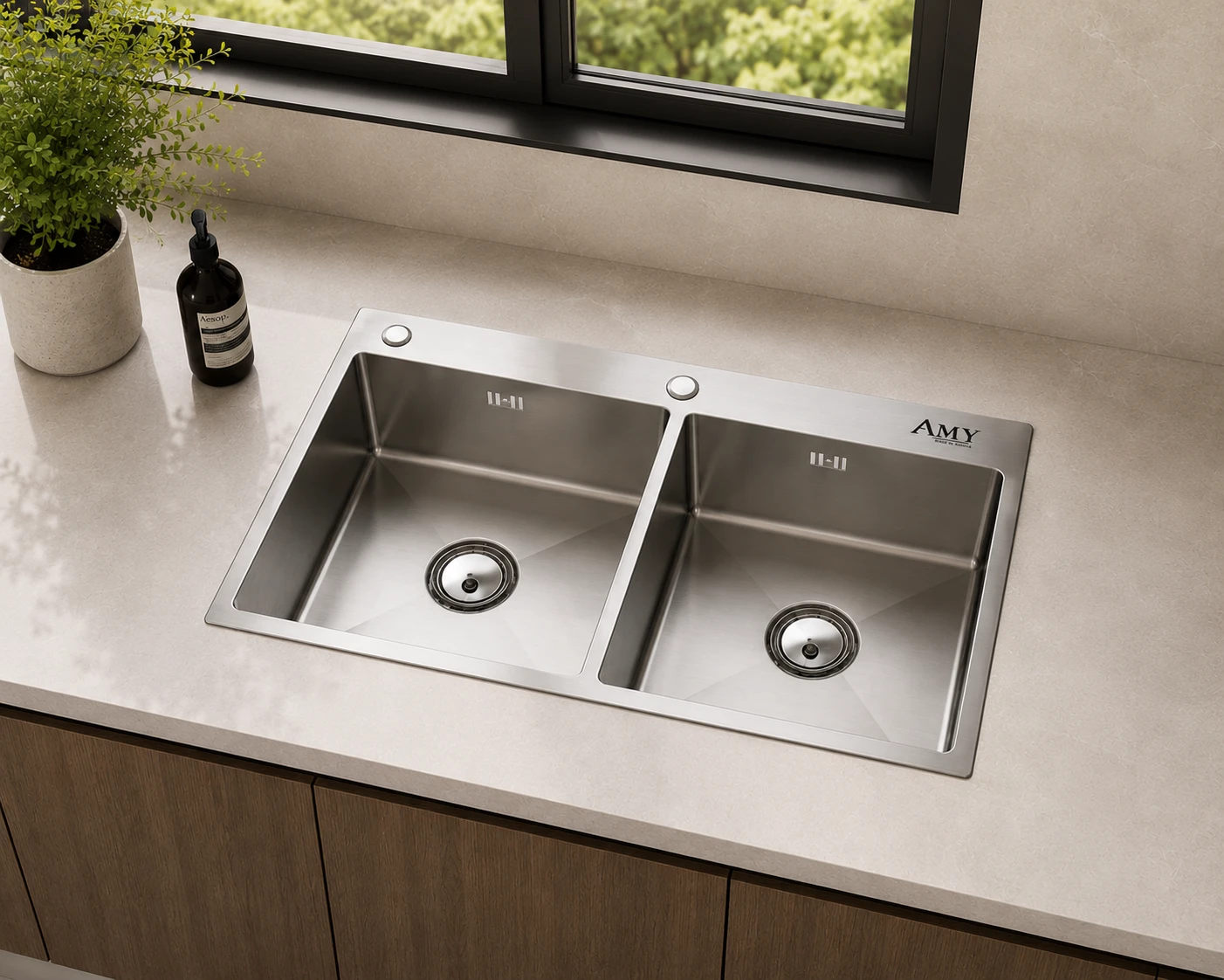 Chậu rửa bát thủ công AM 8288