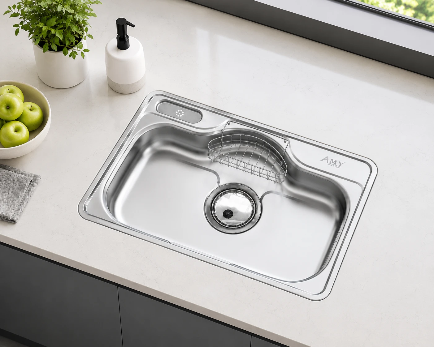 Chậu rửa 1 hố đại dương vành AM 850