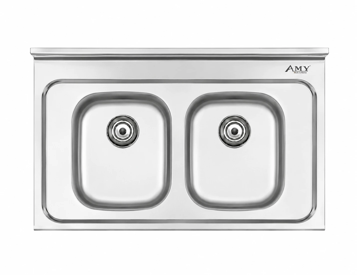 Chậu rửa 2 hố cân có gờ trên AM 900 LD