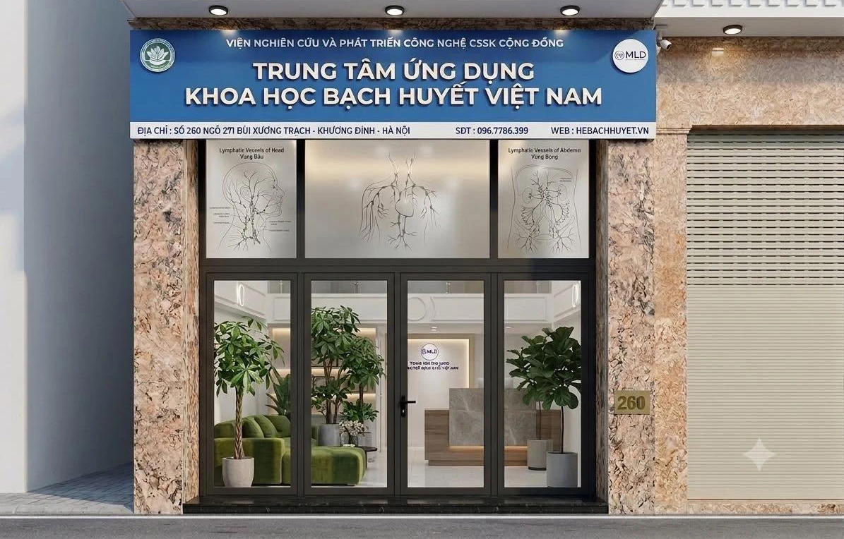 Trung tâm ứng dụng khoa học bạch huyết Việt Nam
